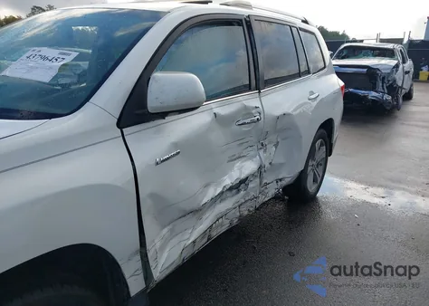 2012 Toyota Highlander Limited V6 z USA, uszkodzony, nr VIN 5TDYK3EH5CS055560